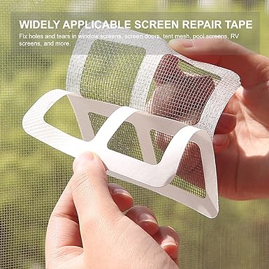 10PCS Self-Adhesive Drain Net Stickers – Anti-Clog Hair Catcher & Window Screen Repair Patch