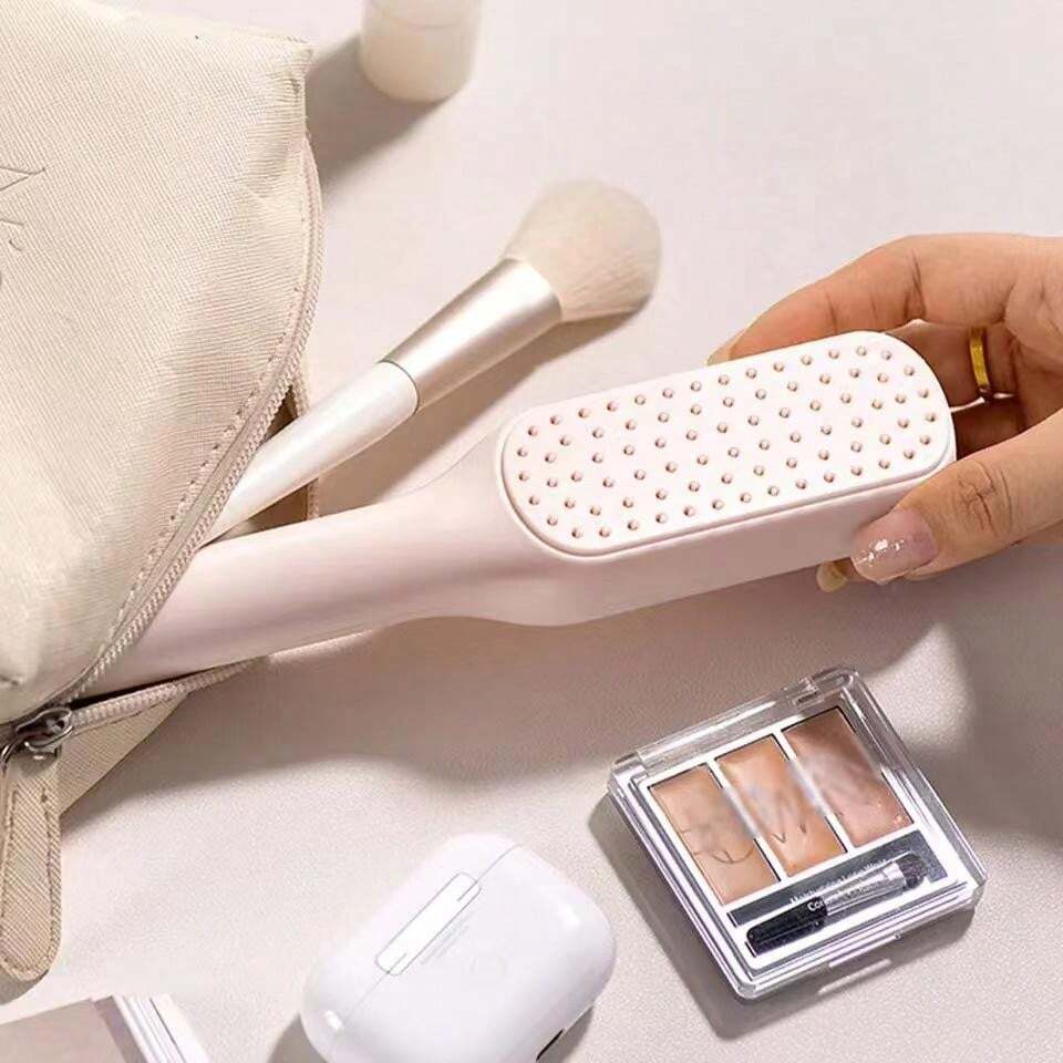 Premium Self-Cleaning Detangling Hair Brush