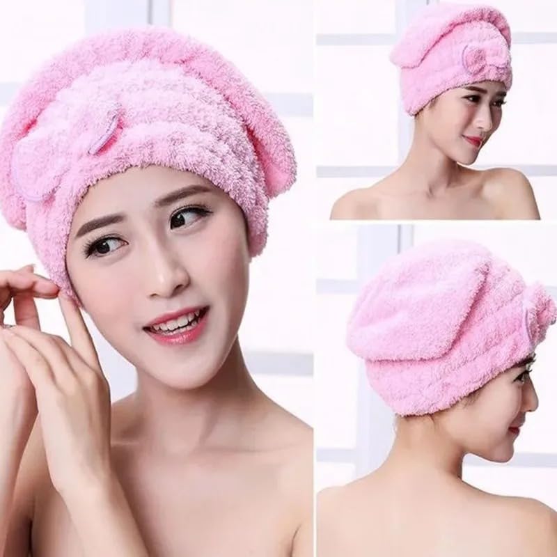 Ultra Absorbent Microfiber Hair Towel Wrap