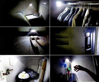Motion Sensor LED Night Light | Wireless Battery-Powered Indoor & Outdoor Lamp