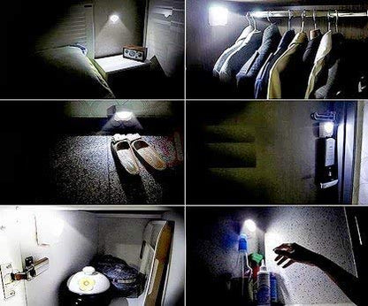 Motion Sensor LED Night Light | Wireless Battery-Powered Indoor & Outdoor Lamp