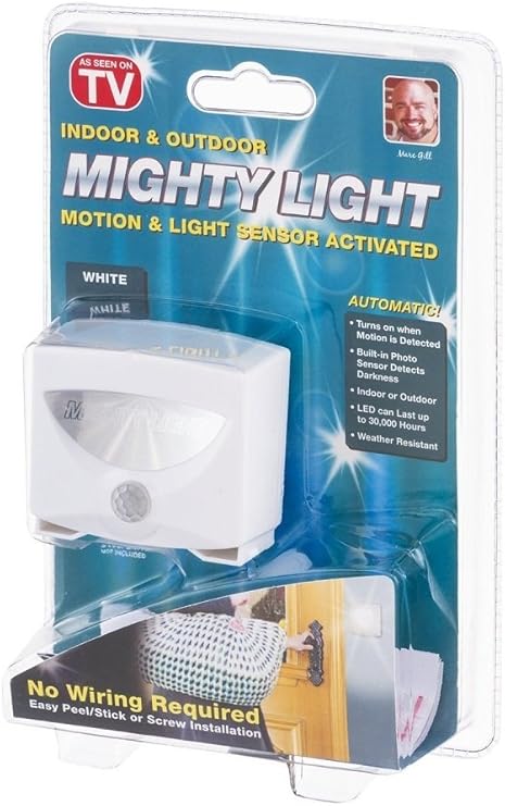 Motion Sensor LED Night Light | Wireless Battery-Powered Indoor & Outdoor Lamp