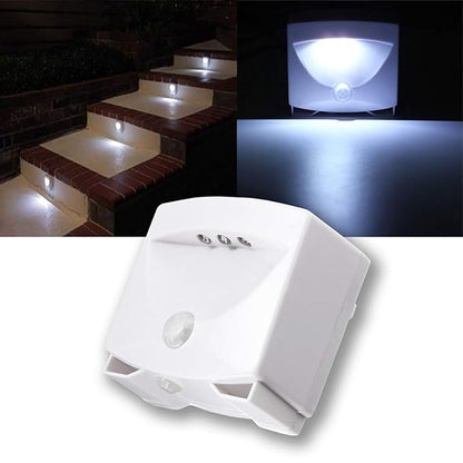 Motion Sensor LED Night Light | Wireless Battery-Powered Indoor & Outdoor Lamp
