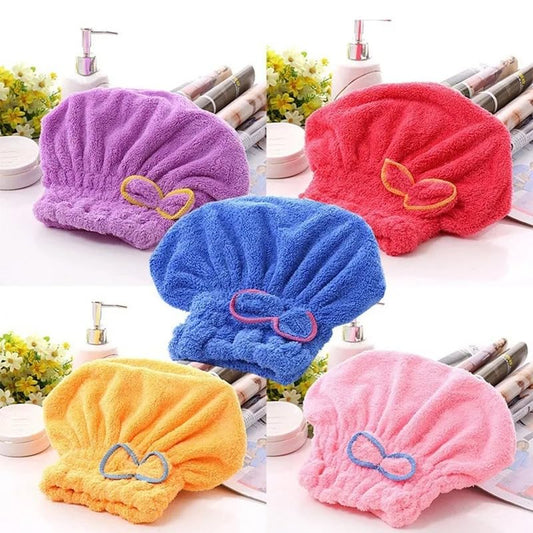 Ultra Absorbent Microfiber Hair Towel Wrap
