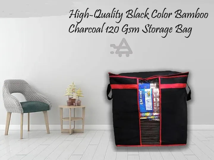 Large Foldable Storage Bag Organizer with Double Zipper