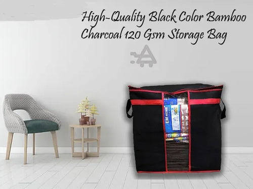 Large Foldable Storage Bag Organizer with Double Zipper