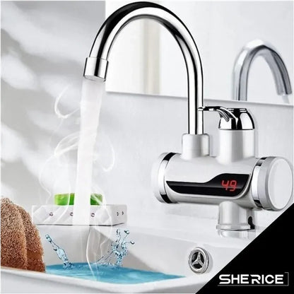 Electric Instant Water Heater Tap – Fast Heating Kitchen Faucet with Hot Water in Seconds