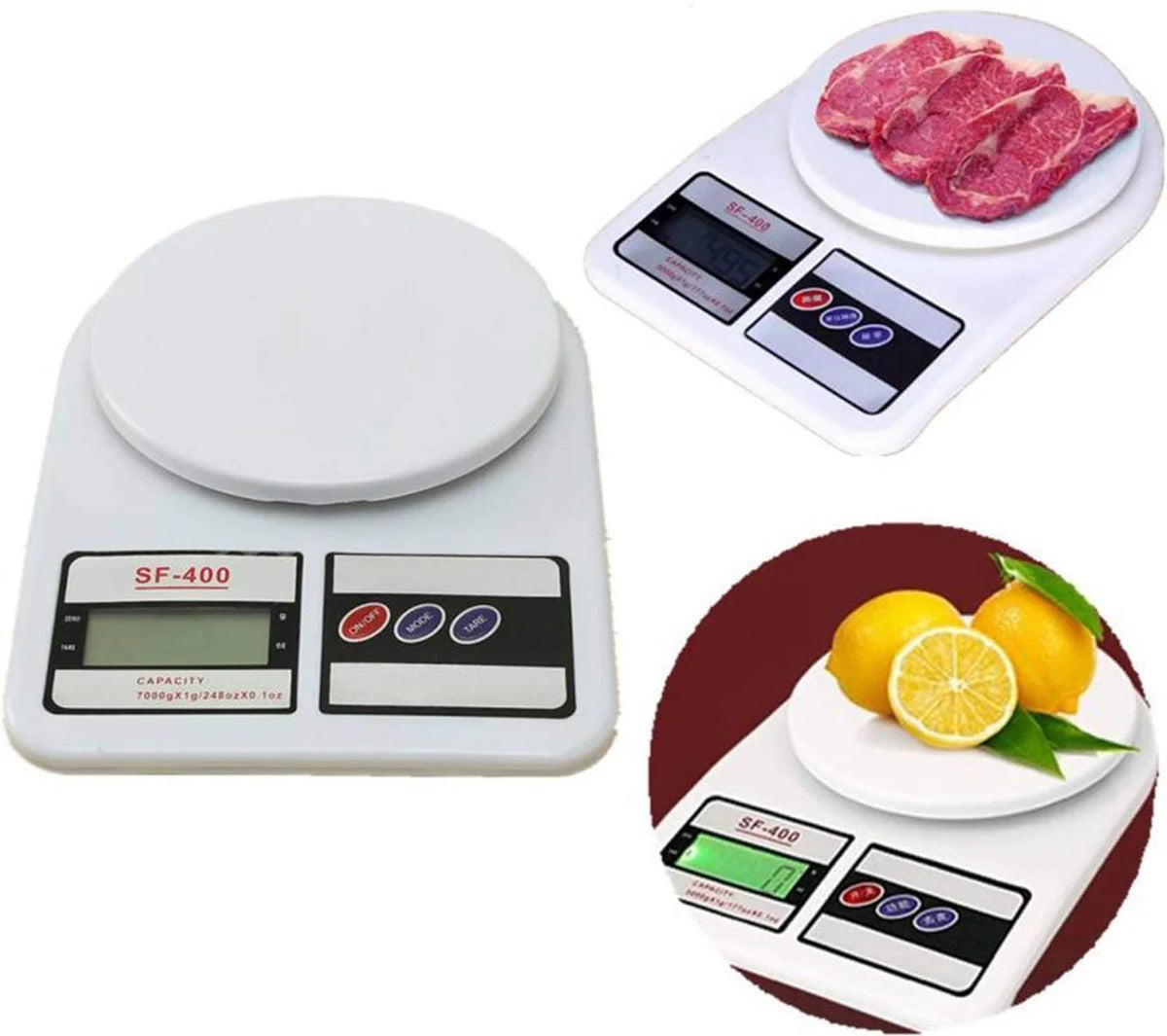 Digital Kitchen Weight Scale – 10kg Capacity Food & Baking Scale