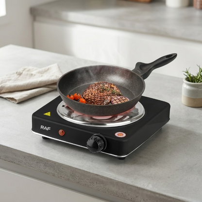 RAF Electric Stove – Portable Single Burner Hot Plate for Everyday Cooking