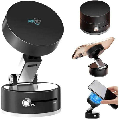 Double-Sided Vacuum Magnetic Car & Gym Phone Holder
