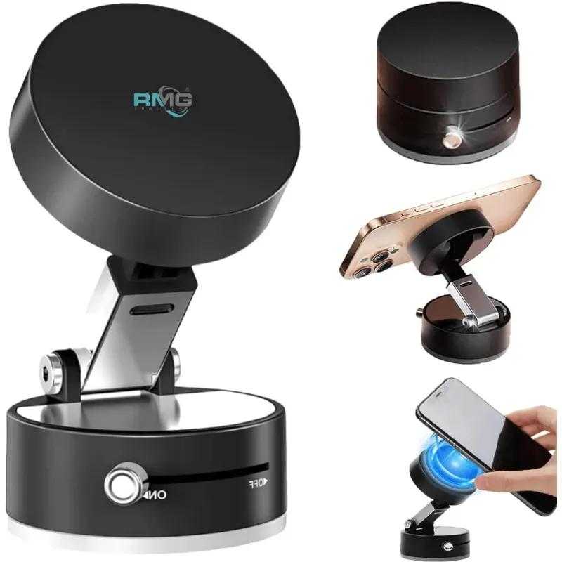 Double-Sided Vacuum Magnetic Car & Gym Phone Holder