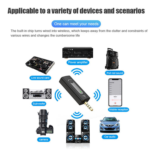 K35 Dual Wireless Microphone Set for Mobile, Camera & Speakers