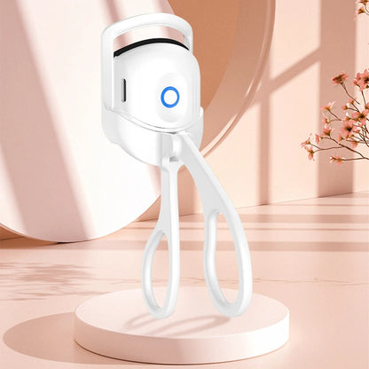 Automatic Heated Eyelash Curler – USB Rechargeable Electric Lash Curler for Long-Lasting Natural Curl (Random Color)