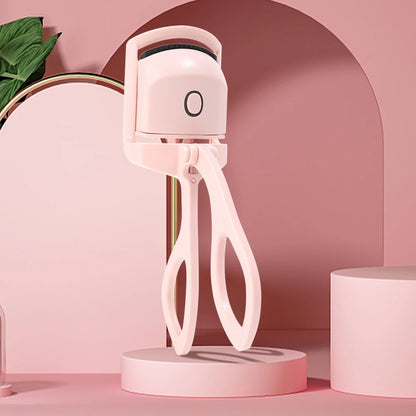 Automatic Heated Eyelash Curler – USB Rechargeable Electric Lash Curler for Long-Lasting Natural Curl (Random Color)