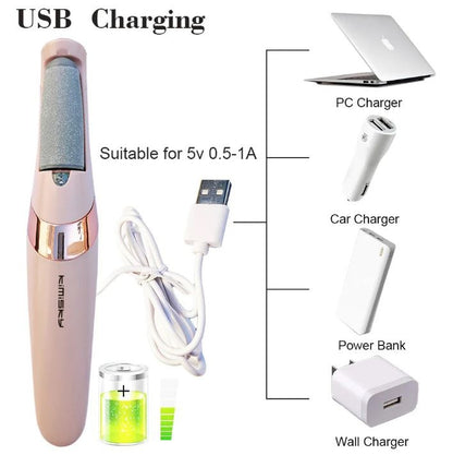 Electric Foot Callus Remover – Smooth & Soft Feet in Minutes