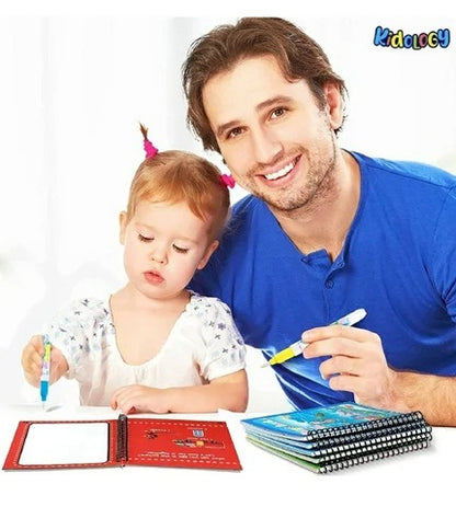Magic Water Drawing Book for Kids with Magic Pen