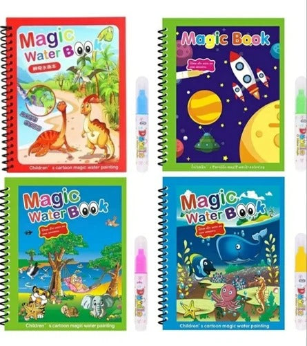 Magic Water Drawing Book for Kids with Magic Pen