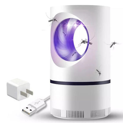 Rechargeable Mosquito Killer Lamp – Silent 360° UV Bug Zapper for Indoor & Outdoor Use