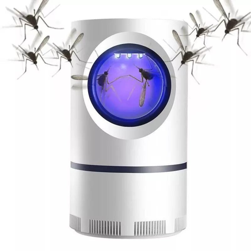 Rechargeable Mosquito Killer Lamp – Silent 360° UV Bug Zapper for Indoor & Outdoor Use