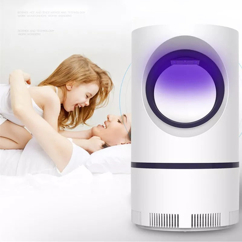 Rechargeable Mosquito Killer Lamp – Silent 360° UV Bug Zapper for Indoor & Outdoor Use