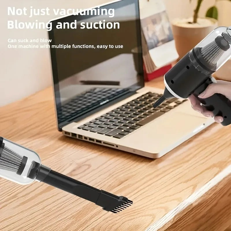 3-in-1 Portable Wireless Vacuum Cleaner AS-228 – Powerful Suction for Car, Home & Office Cleaning